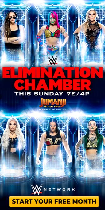  WWE Elimination Chamber 2020 Poster