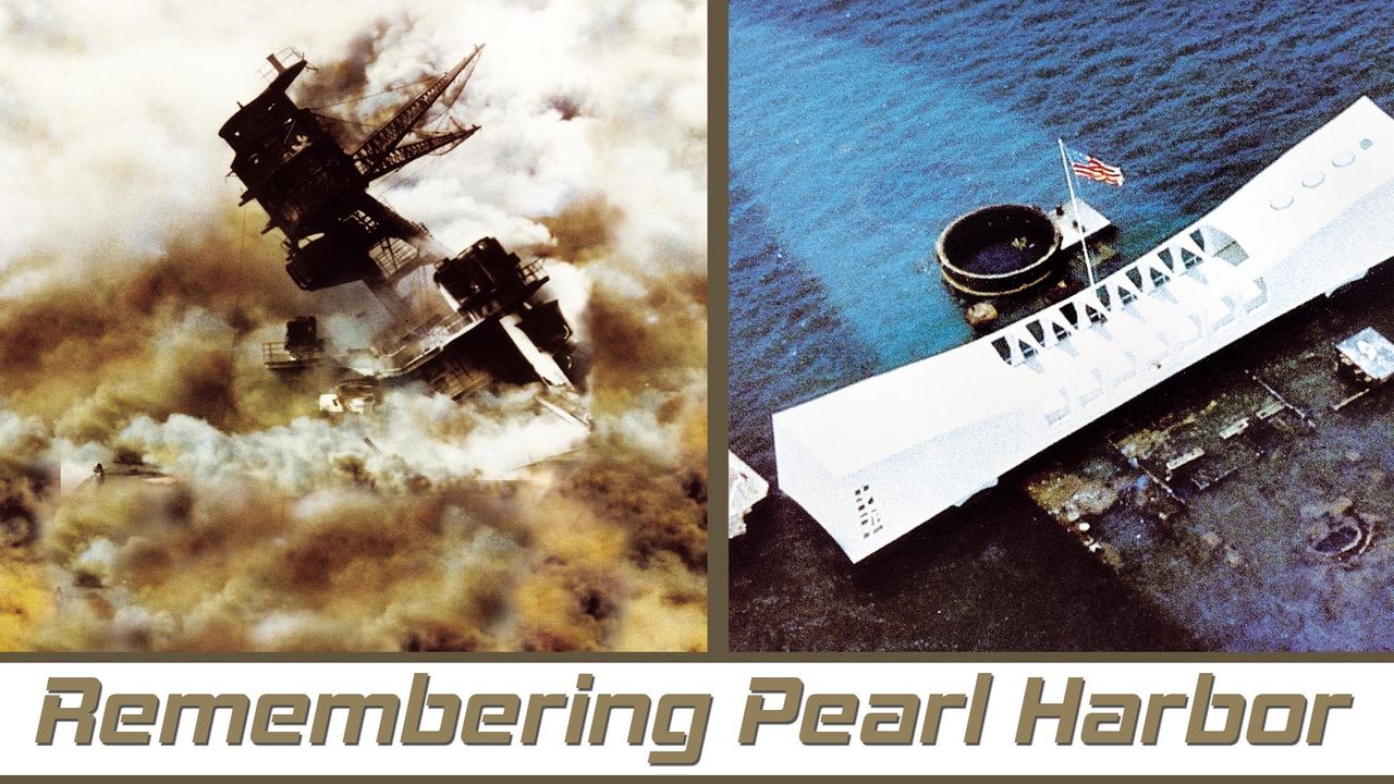 Remembering Pearl Harbor Backdrop