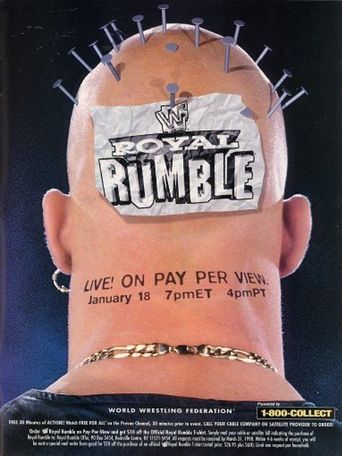  WWE Royal Rumble 1998 Poster