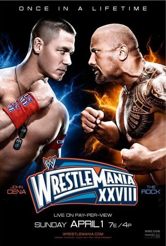  WWE WrestleMania XXVIII Poster
