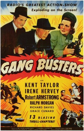  Gang Busters Poster