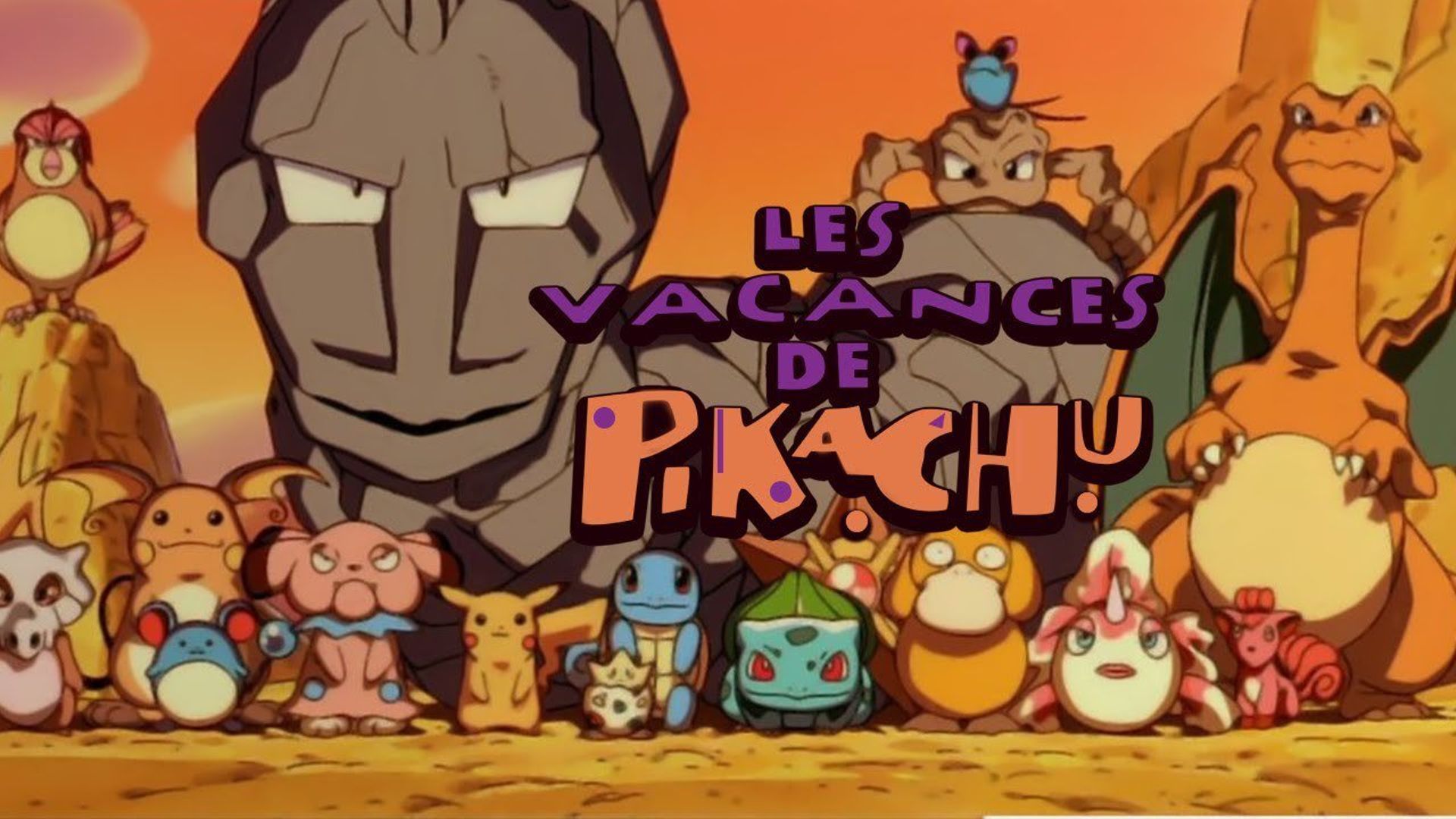 Pikachu's Vacation Backdrop