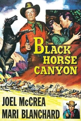  Black Horse Canyon Poster