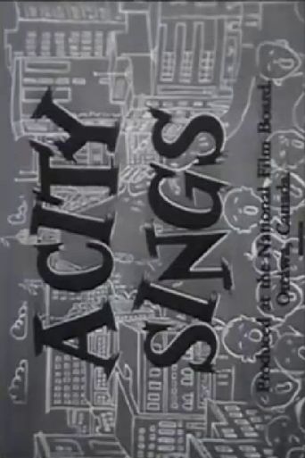 A City Sings Poster
