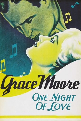  One Night of Love Poster
