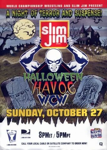  WCW Halloween Havoc 1996 Poster