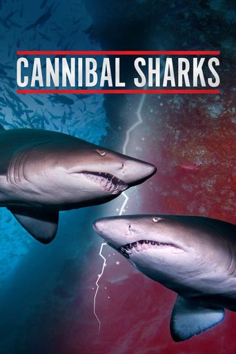  Cannibal Sharks Poster