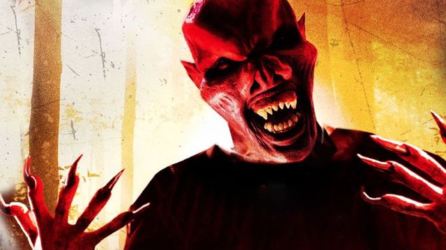 Halloween Hell Backdrop