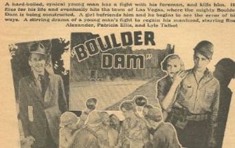  Boulder Dam Poster