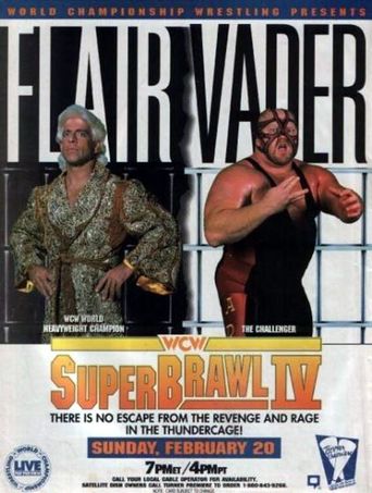  WCW SuperBrawl IV Poster
