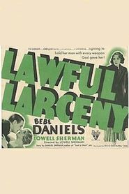  Lawful Larceny Poster