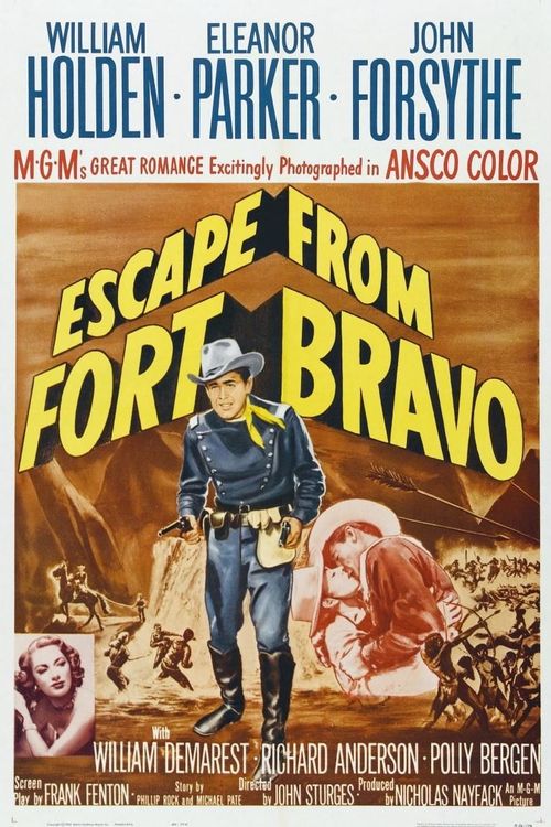Escape from Fort Bravo Poster