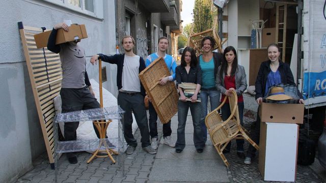 3 Zimmer/Küche/Bad Backdrop
