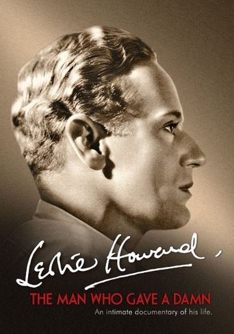  Leslie Howard: The Man Who Gave a Damn Poster