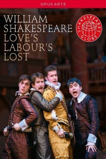  Love's Labour's Lost: Shakespeare's Globe Theatre Poster