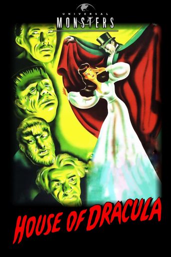  House of Dracula Poster