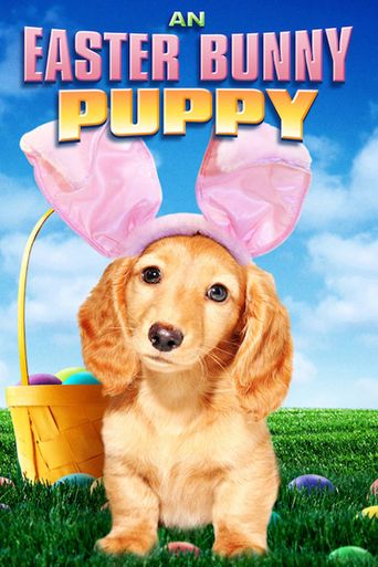  An Easter Bunny Puppy Poster