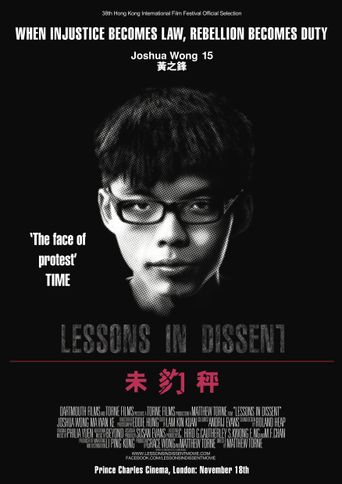  Lessons in Dissent Poster