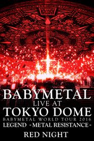  Babymetal: Live at Tokyo Dome: Red Night Poster