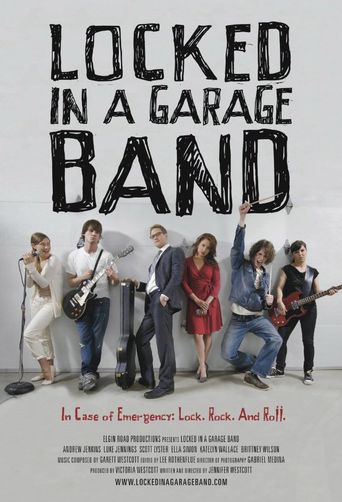  Locked in a Garage Band Poster