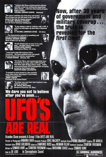  UFO's Are Real Poster