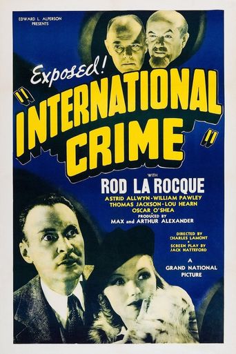  International Crime Poster