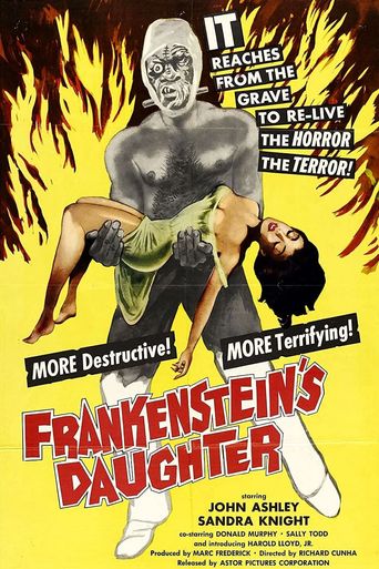  Frankenstein's Daughter Poster