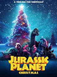 Jurassic Planet Christmas Poster