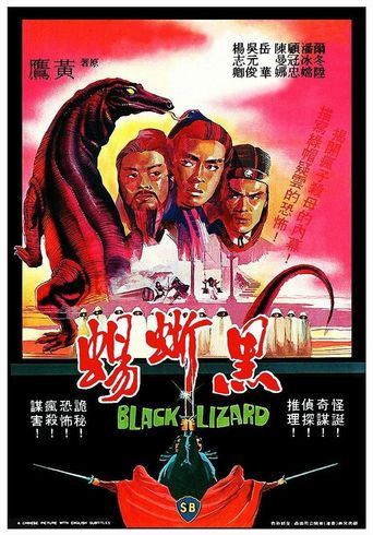  Black Lizard Poster