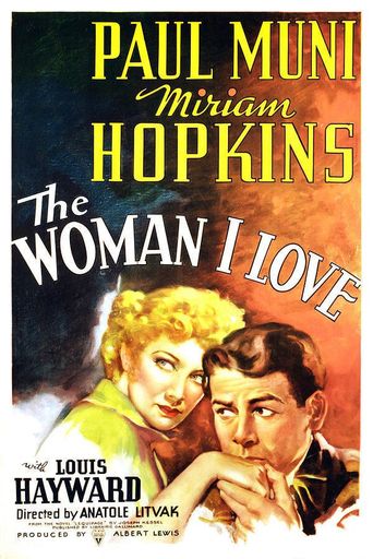  The Woman I Love Poster
