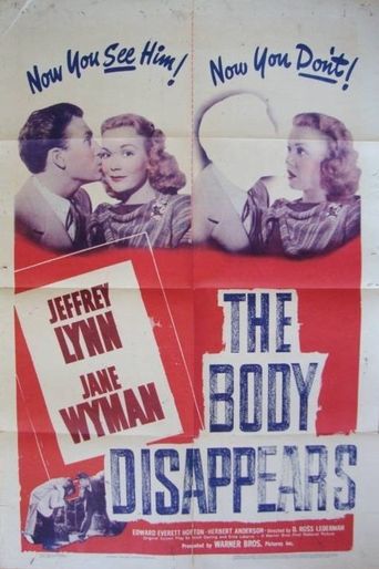  The Body Disappears Poster