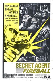  Secret Agent Fireball Poster