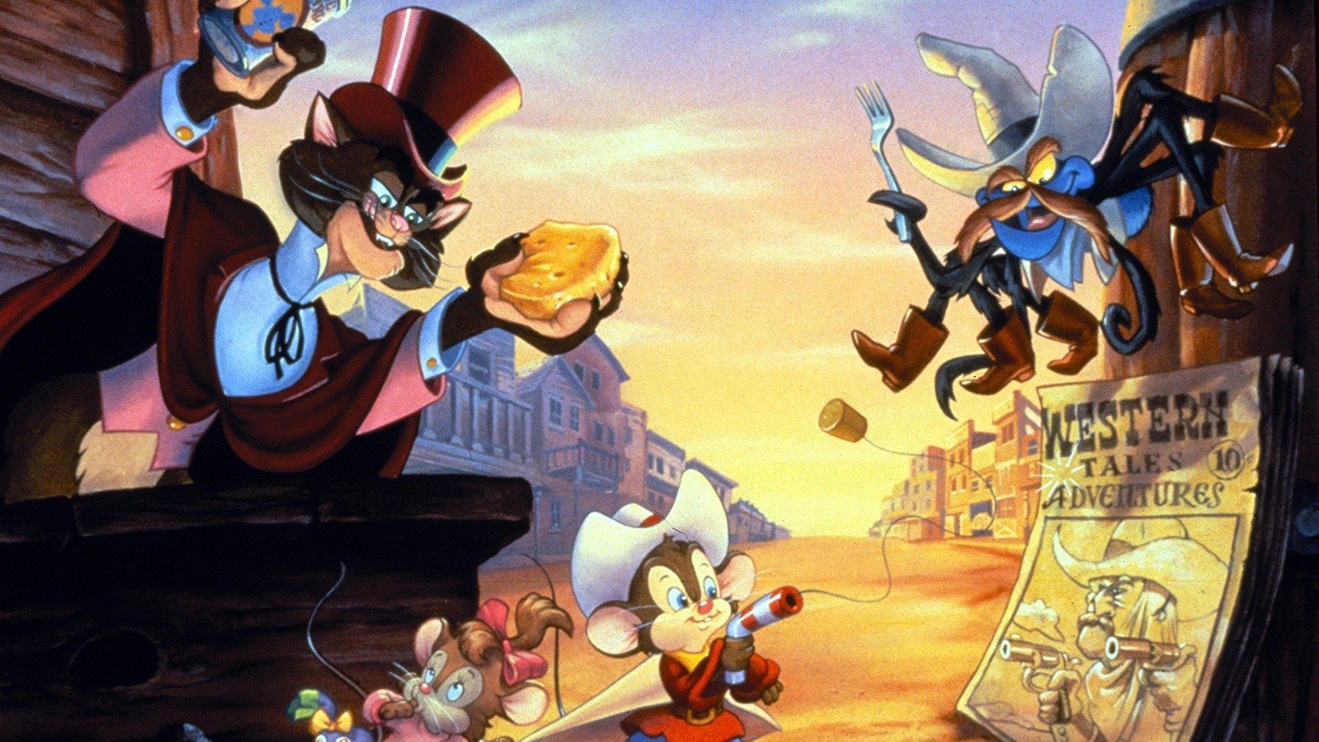 An American Tail: Fievel Goes West Backdrop