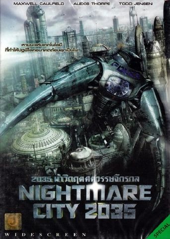  Nightmare City 2035 Poster
