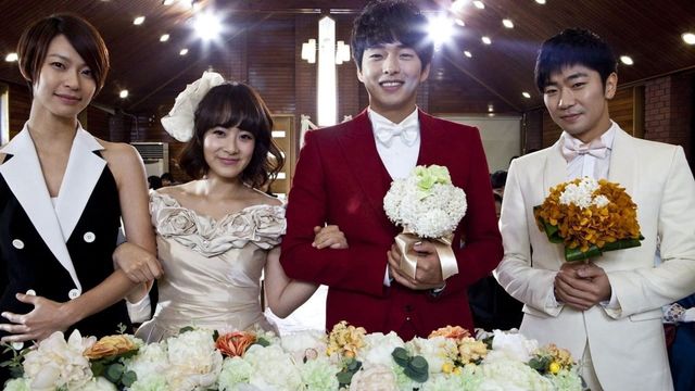 Two Weddings and a Funeral Backdrop