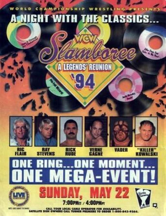  WCW Slamboree 1994 Poster