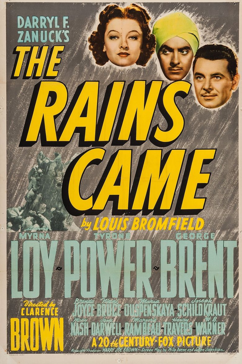 The Rains Came Poster
