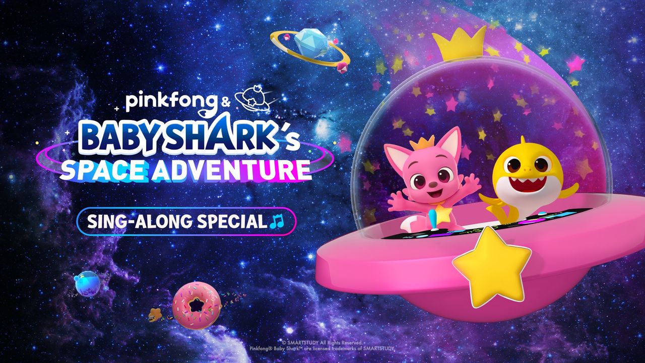 Pinkfong & Baby Shark's Space Adventure Backdrop