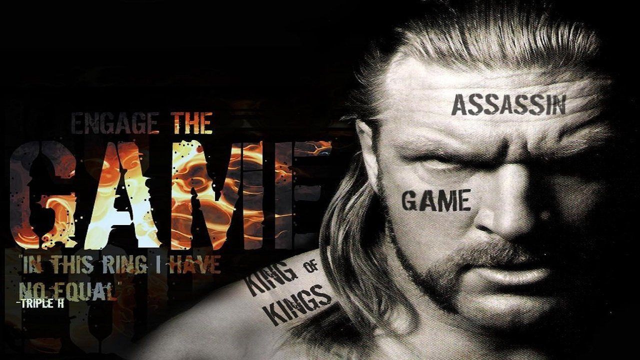 WWE: Triple H: The Game Backdrop