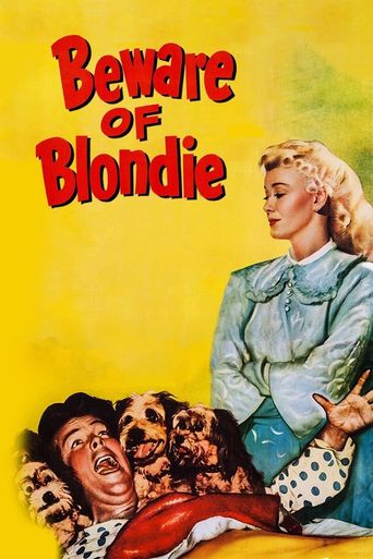  Beware of Blondie Poster