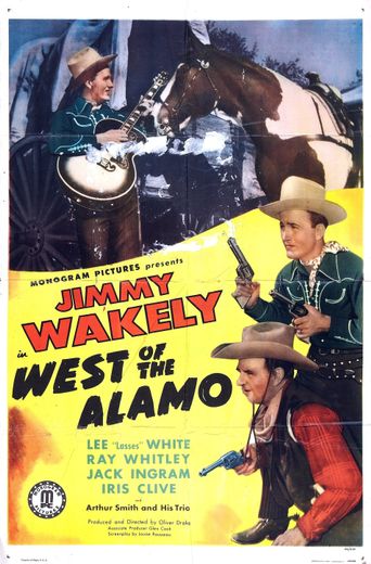  West of the Alamo Poster