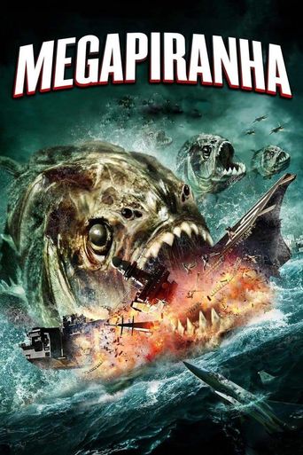  Attack of the 50-Foot Piranhas Poster