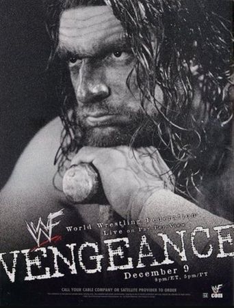  WWE Vengeance 2001 Poster