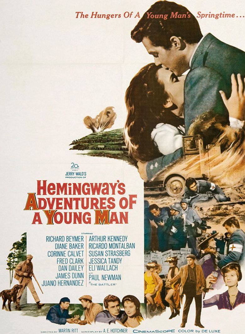 Hemingway's Adventures of a Young Man Poster