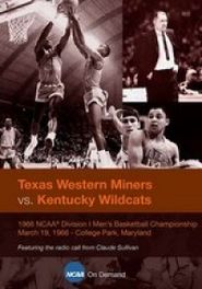  1966 NCAA Division I: Men's Basketball National Championship: Texas Western vs. Kentucky Poster