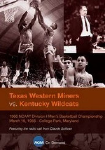 1966 NCAA Division I: Men's Basketball National Championship: Texas Western vs. Kentucky Poster
