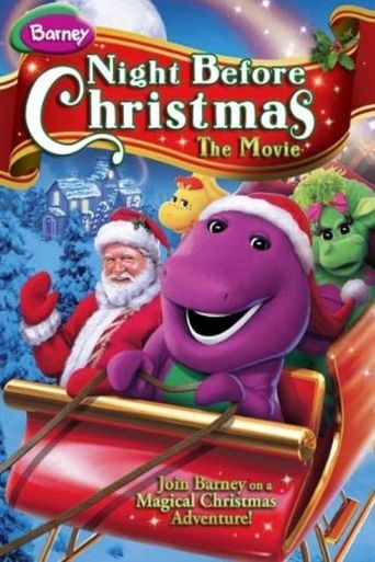  Barney's Night Before Christmas Poster