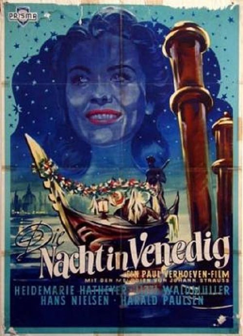 Die Nacht in Venedig Poster