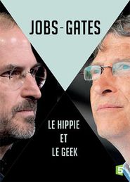  Jobs vs. Gates: The Hippie and the Nerd Poster