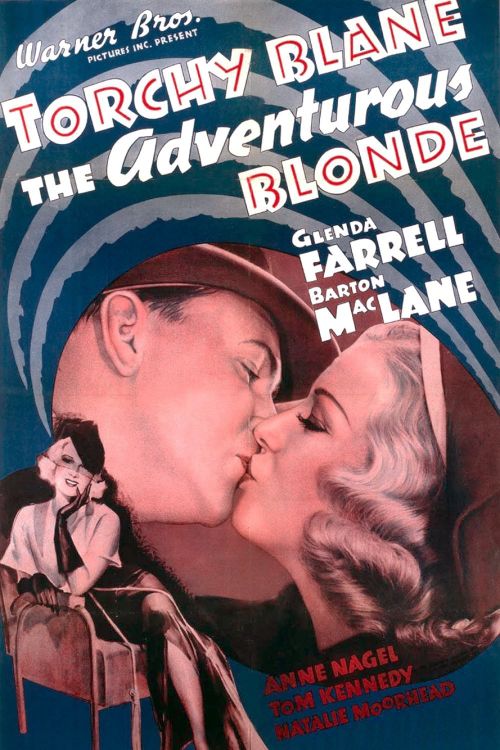 The Adventurous Blonde Poster